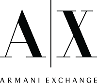 Официальный логотип бренда Armani exchange