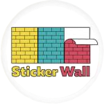 Sticker Wall Офіційний логотип бренду Sticker Wall