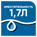 Объем 1,7л