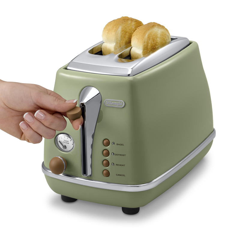 Тостер De'Longhi Icona Vintage CTOV 2103.GR