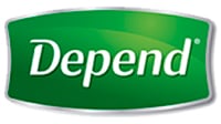 Официальный логотип бренда Depend