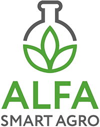 Офіційний логотип бренду ALFA Smart Agro