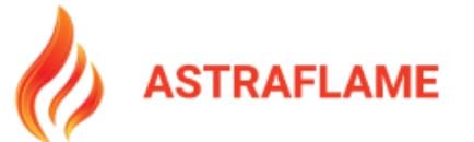 Официальный логотип бренда ASTRA FLAME