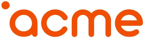 Официальный логотип бренда Acme