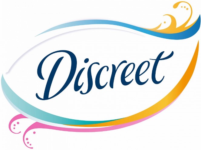 Офіційний логотип бренду Discreet