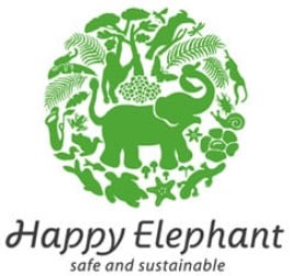 Официальный логотип бренда Happy Elephant