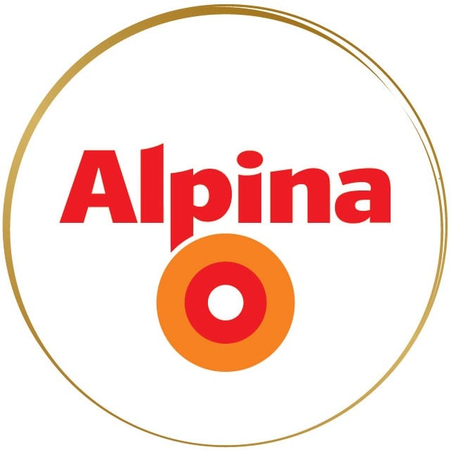 Офіційний логотип бренду Alpina