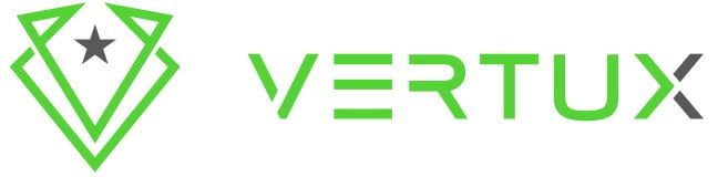 Офіційний логотип бренду Vertux