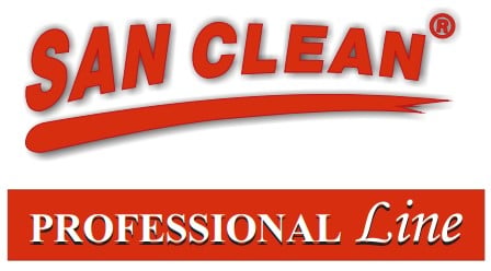 Офіційний логотип бренду SAN CLEAN PROF Line