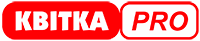 Официальный логотип бренда КВІТКА PRO